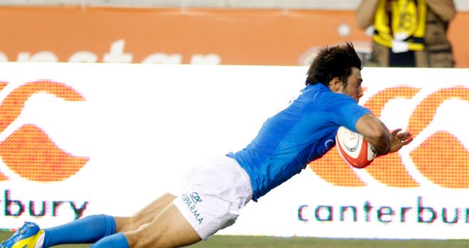 Edoardo Gori: Playing again as winger for Treviso